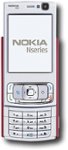 Front Standard. Nokia - N95 Mobile Phone (Unlocked) - Red.