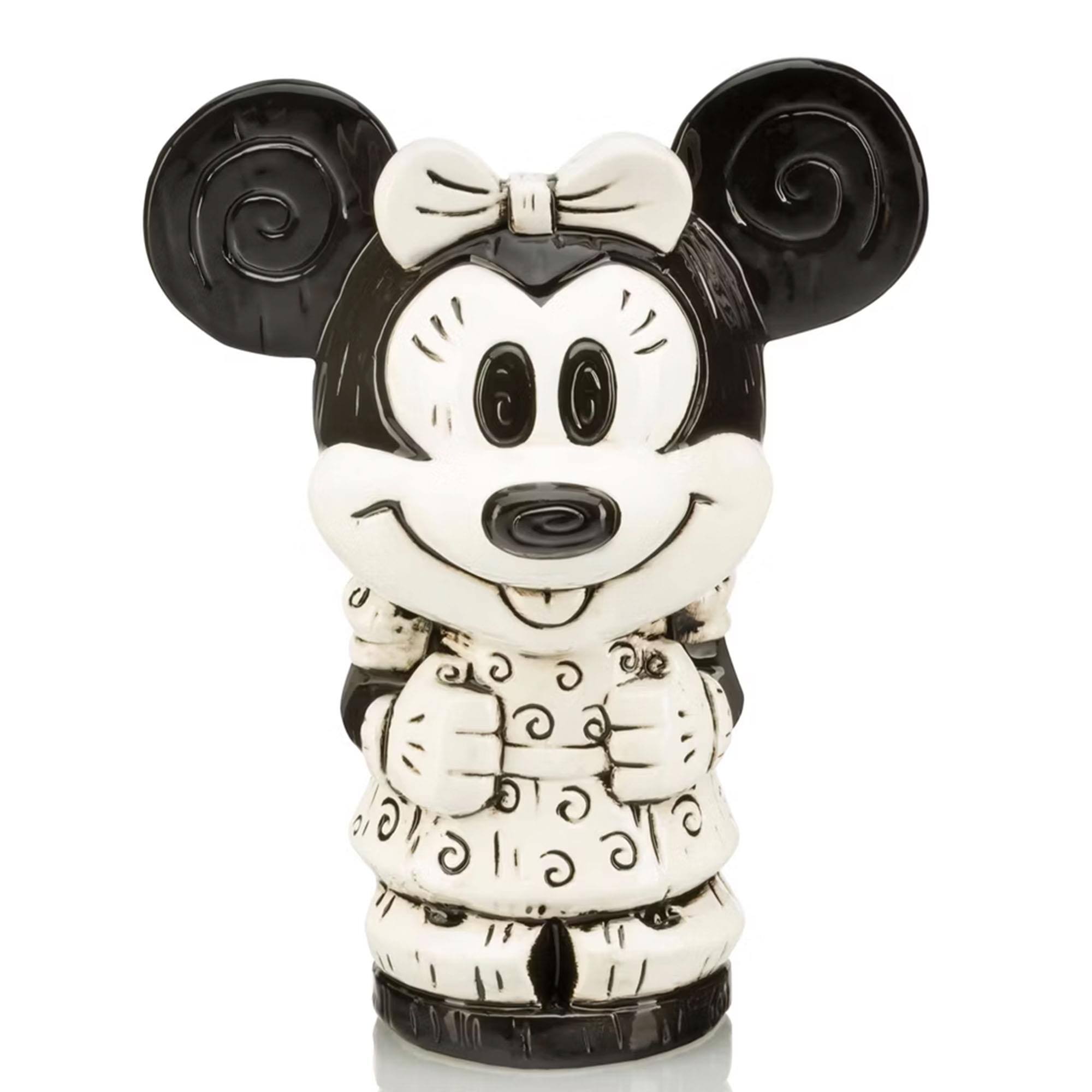 Geeki Tikis Disney Minnie Mouse Ceramic Mug | Holds 16 Ounces - Black