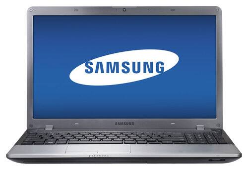 Front Standard. Samsung - 15.6" Laptop - 6GB Memory - 750GB Hard Drive - Titan Silver.