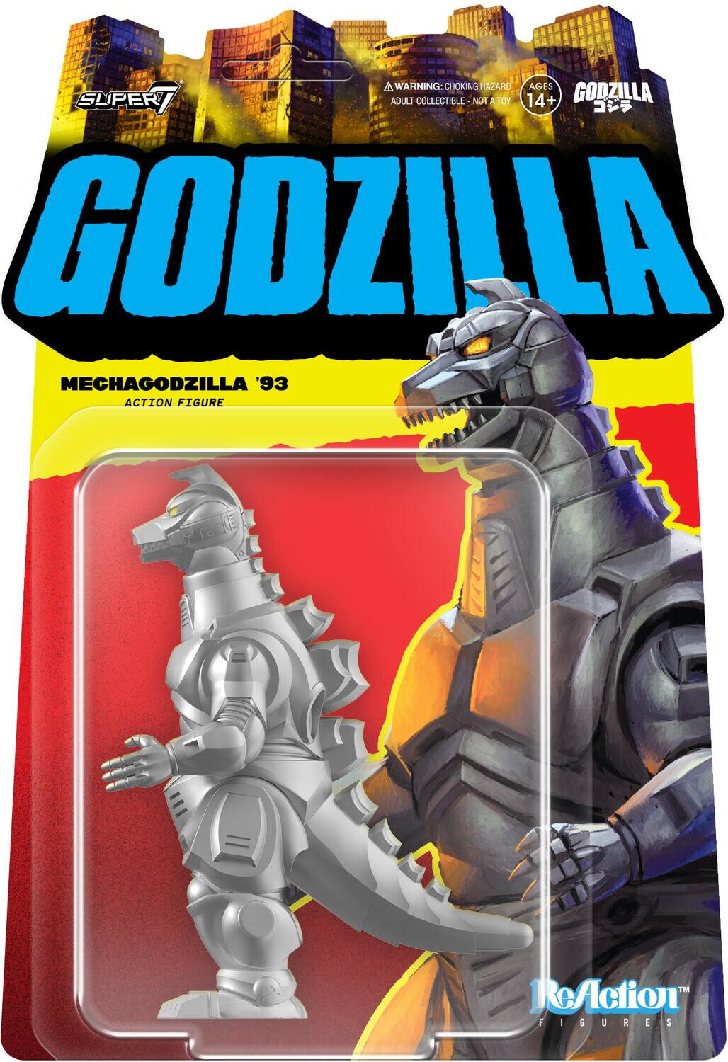 Super7 - Toho ReAction Figures Wave 08 - Mechagodzilla '93 - COLLECTIBLES