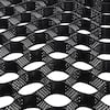 Front. VEVOR - Gravel Grid, 4 Inch Depth, 17.06 x 8.86 FT / 5200 x 2700 mm, 1880 LBS Per Sq ft Grass Ground Retainer - Black.