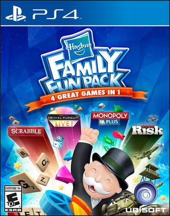 Front. Ubisoft - Hasbro Family Fun Pack - Multi. - E10+ (Everyone 10+)