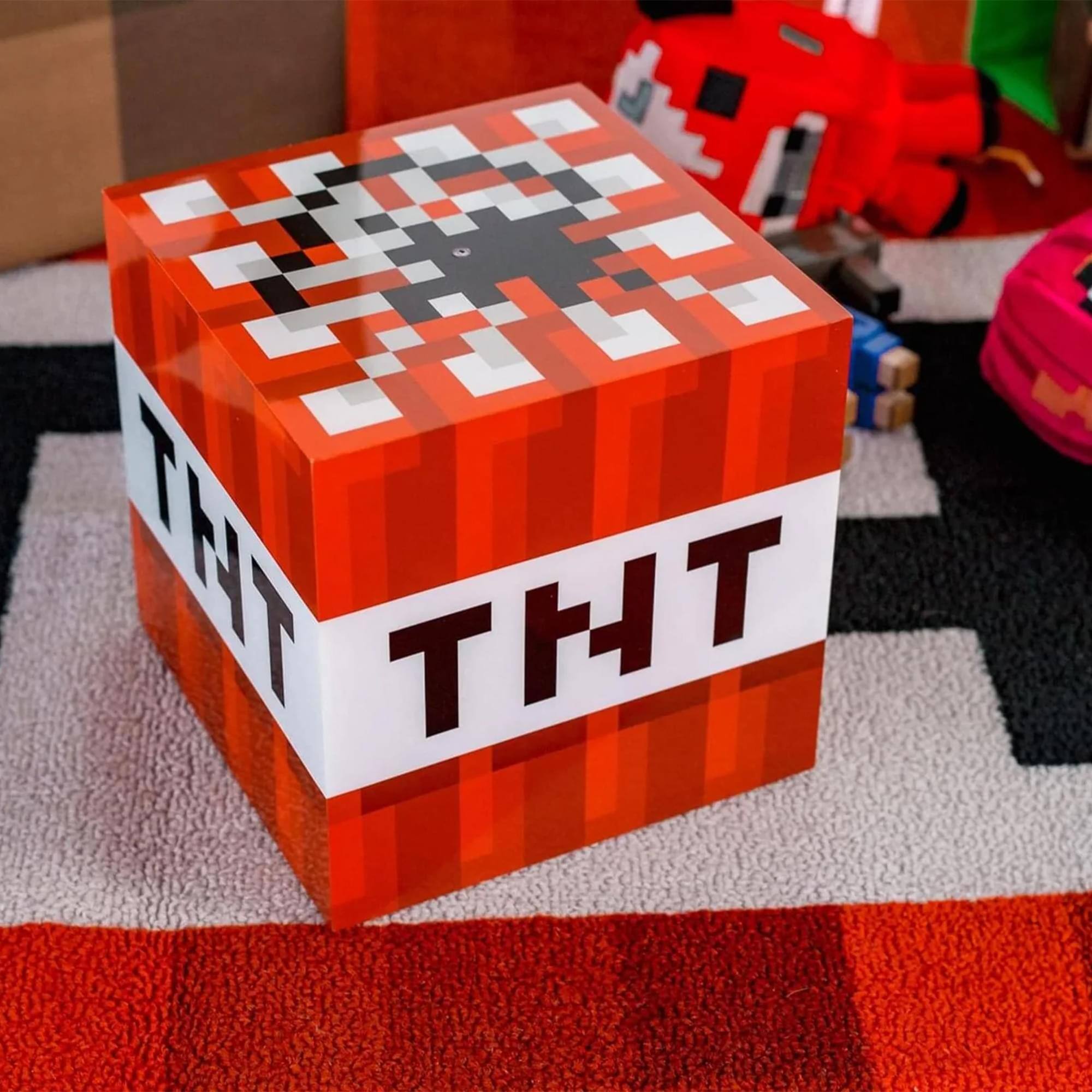 Ukonic Minecraft 2 Piece Light Bundle | TNT Block Mood Light & Torch ...
