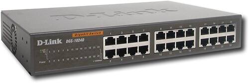 Angle. D-Link - Ethernet Switch - Black.