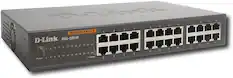 Front. D-Link - Ethernet Switch - Black.