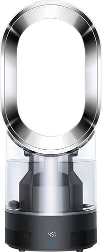 Dyson - 0.8 Gal. Ultrasonic Cool Mist Humidifier - Black/Nickel - Larger Front