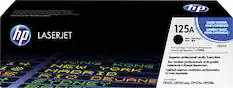 Front. HP - 125A Toner Cartridge - Black.