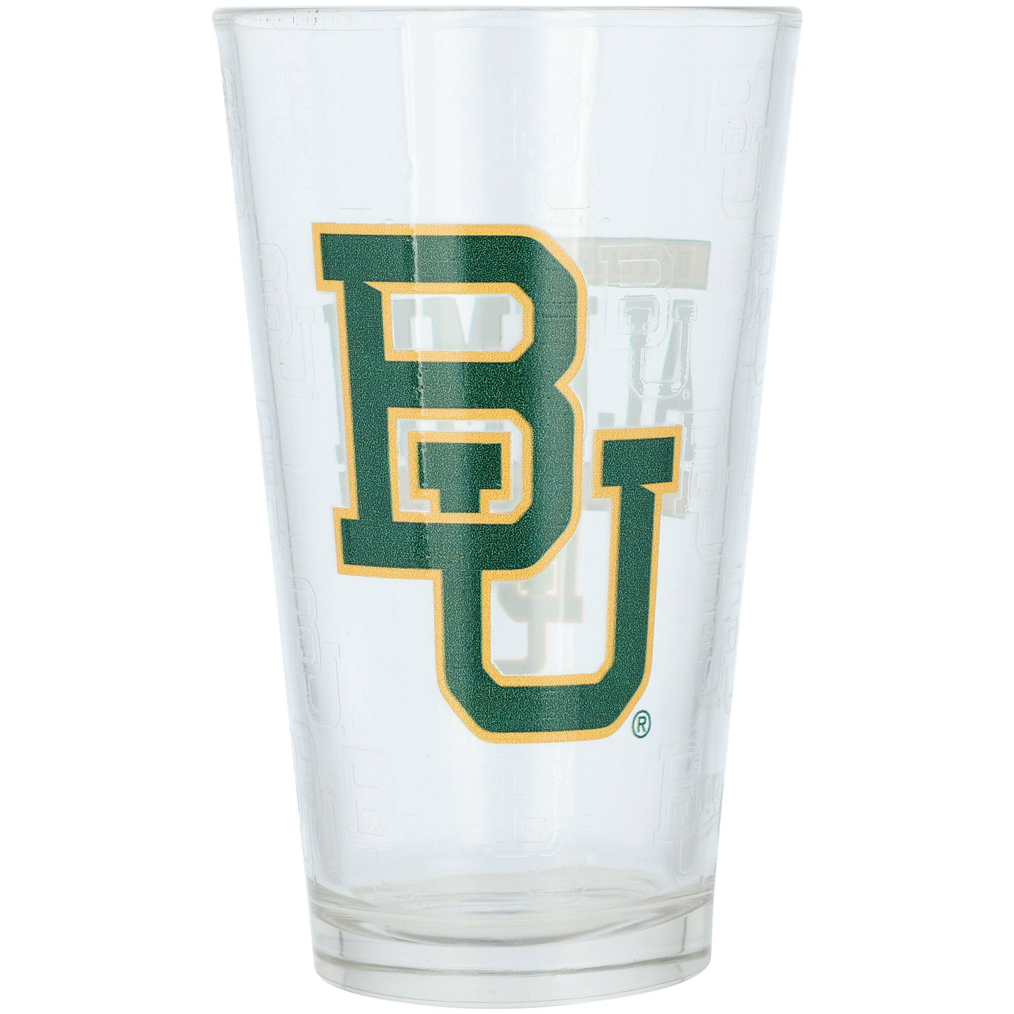 Alt View 1. Indigo Falls - Baylor Bears 16oz. Repeat Alumni Pint Glass - Multicolor.
