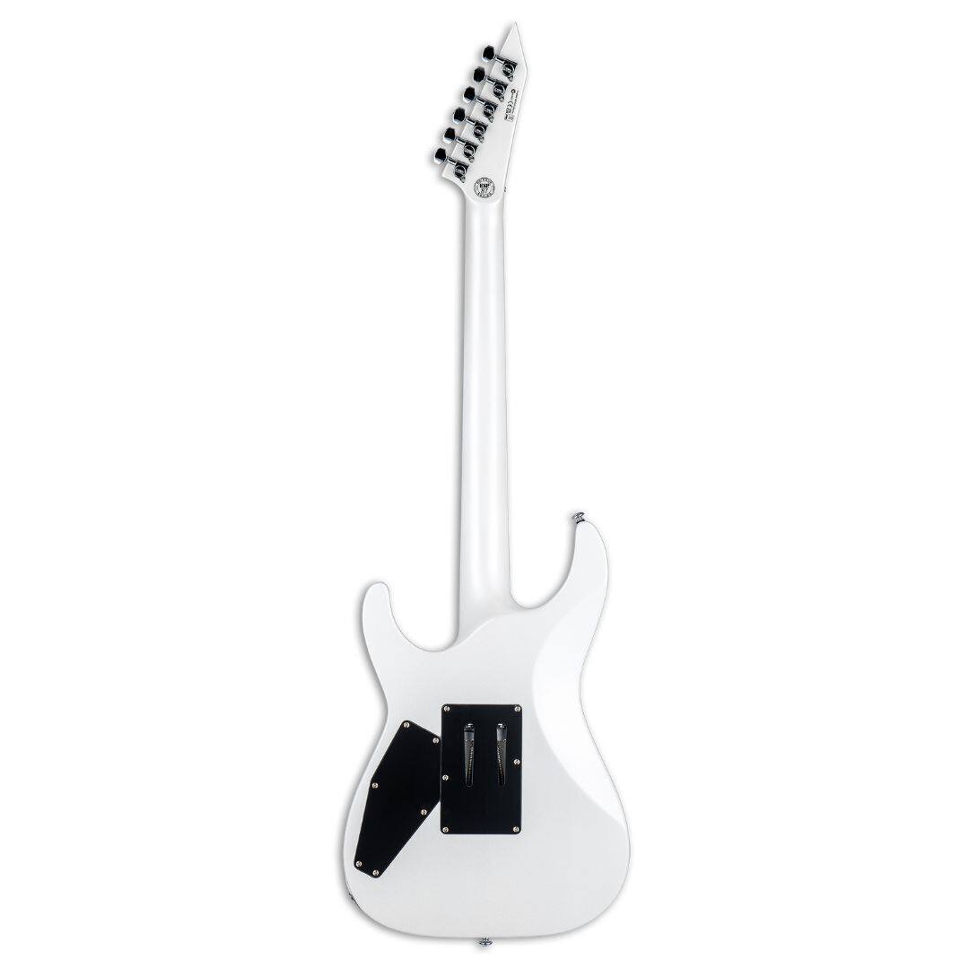 Angle. ESP - ESP LTD Horizon Custom 87 Electric Guitar, Pearl White.