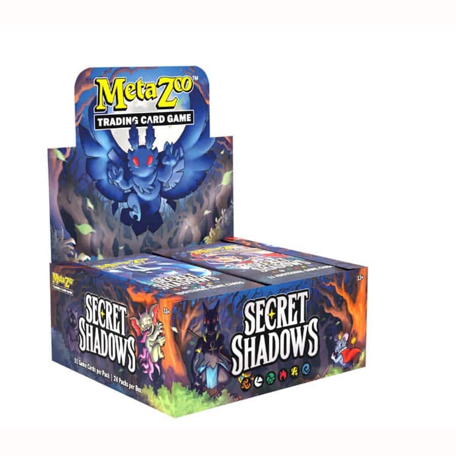 GameQbater Labs - MetaZoo Secret Shadows 24-Pack Booster Display