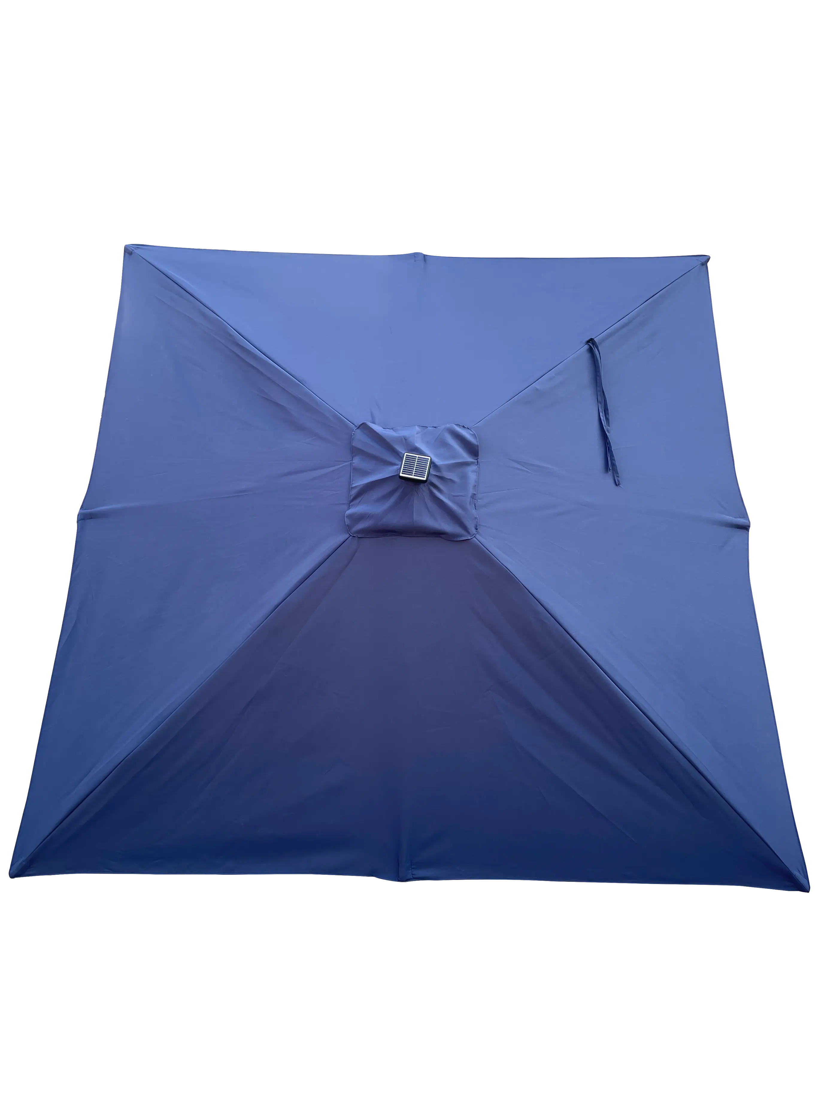 Alt View 3. Loheer - Loheer 8.2Ft Square Patio Umbrella Solar Lighted Deck Sun Shade with Crank Lift.
