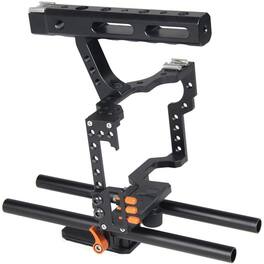 YELANGU - C5 Camera Video Cage Kit for Sony GH4/A7, Orange