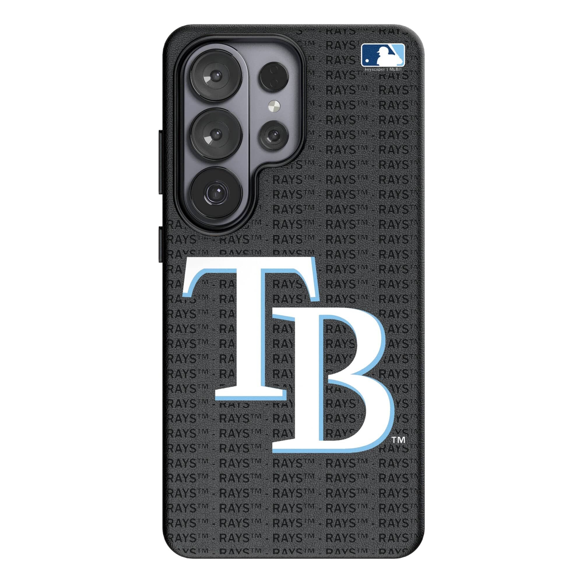 Keyscaper - MLB - Tampa Bay Rays Text Backdrop Galaxy Magnetic Bump Case - S25 Plus - Black price history on PriceWatchPro