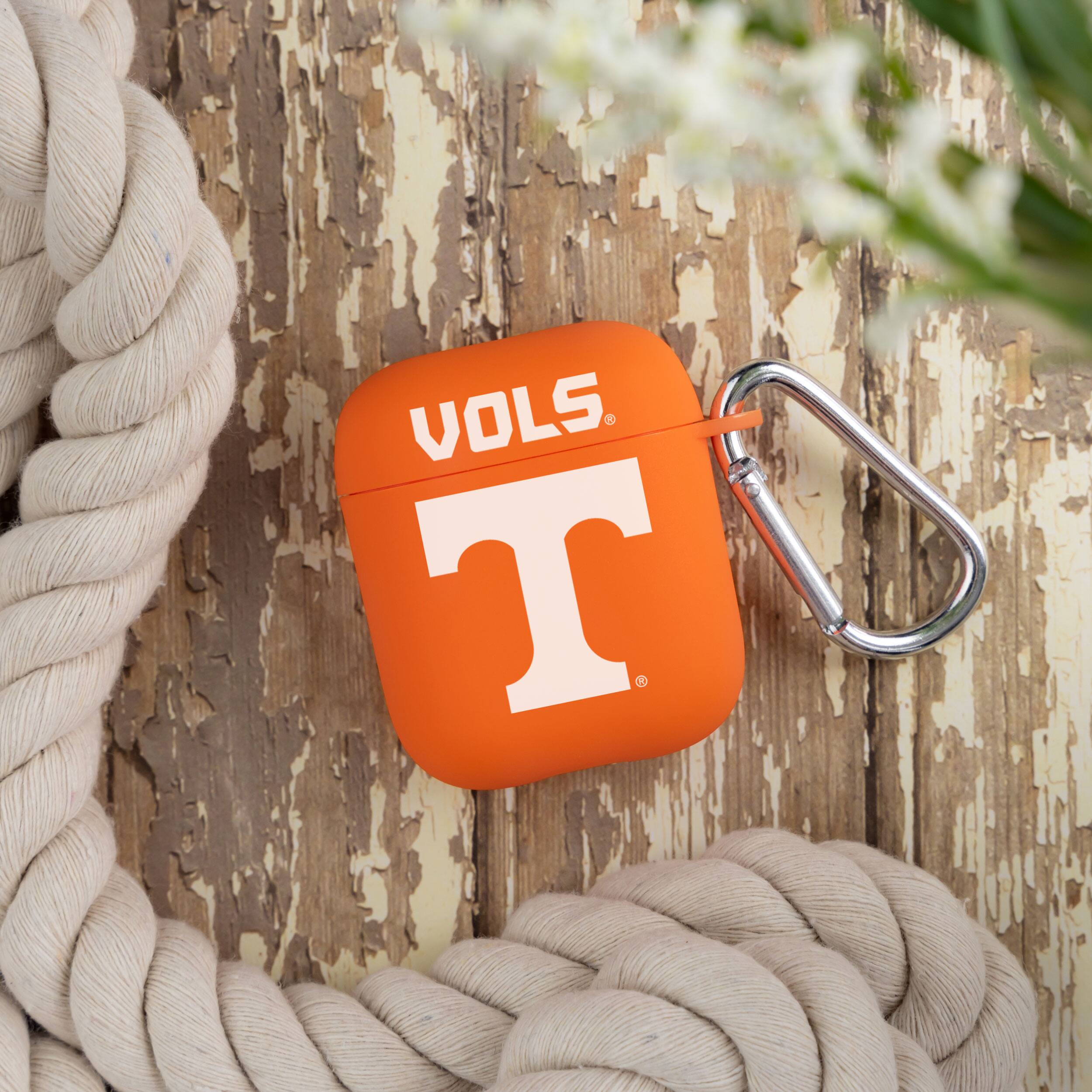 Alt View 2. Affinity Bands - Orange Tennessee Volunteers AirPods Case Cover - Orange.