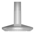 COSMO - 30 inches - Convertible - Wall Range Hood - Stainless Steel