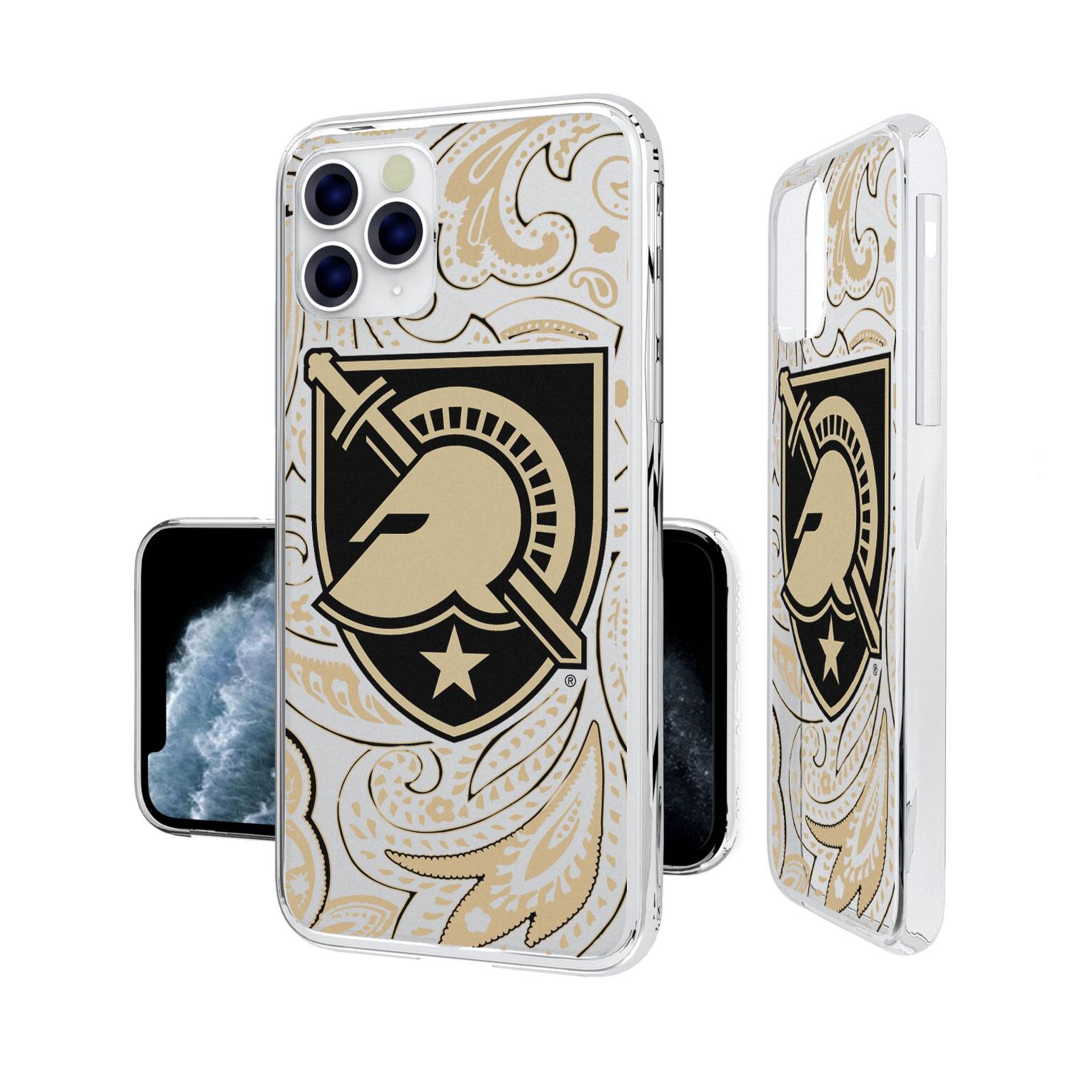 Keyscaper NCAA Army Black Knights iPhone Paisley Design Clear Case 15 ...