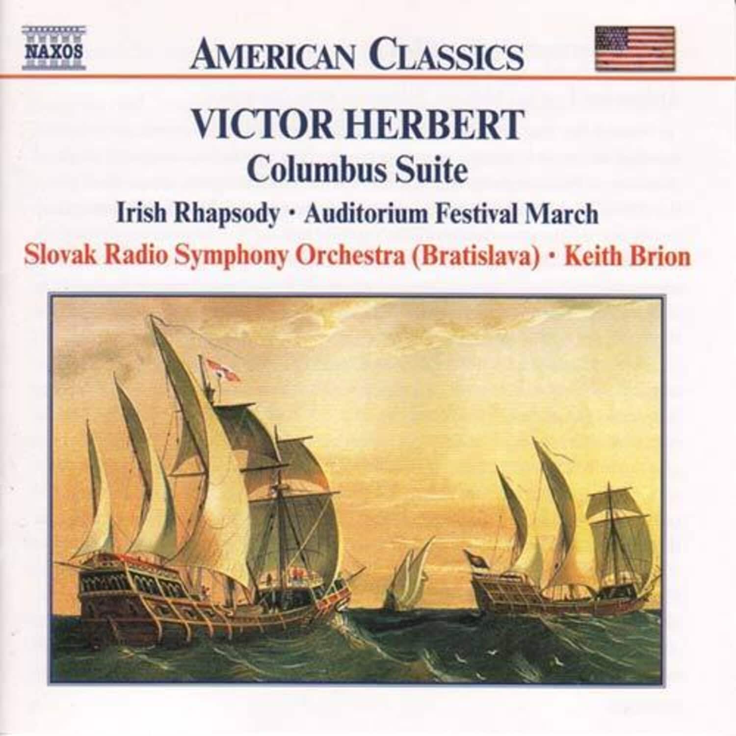 Herbert / Brion / Slovak Radio Symphony Orchestra - Columbus Suite & Iris Rhapsody  - COMPACT DISCS
