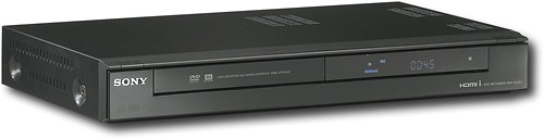  Sony - Multiformat DVD-R/-RW/+R/+R DL/+RW Recorder with 1080p Upconversion
