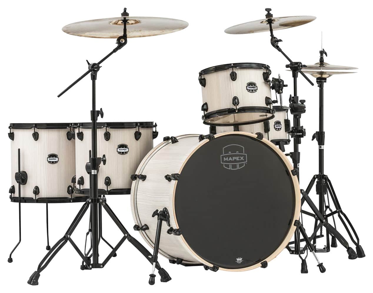 Mapex Mars Series 5Piece Crossover Drum Shell Set Bonewood