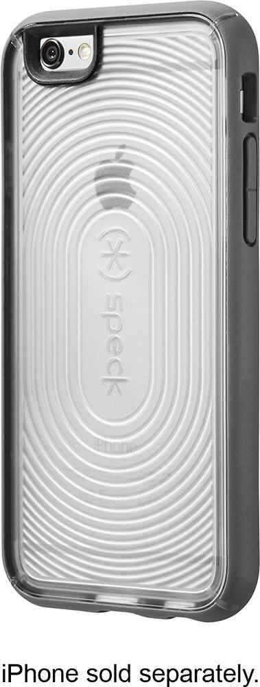 Front. Speck - Mightyshell Case for Apple® iPhone® 6 and 6s - Clear.