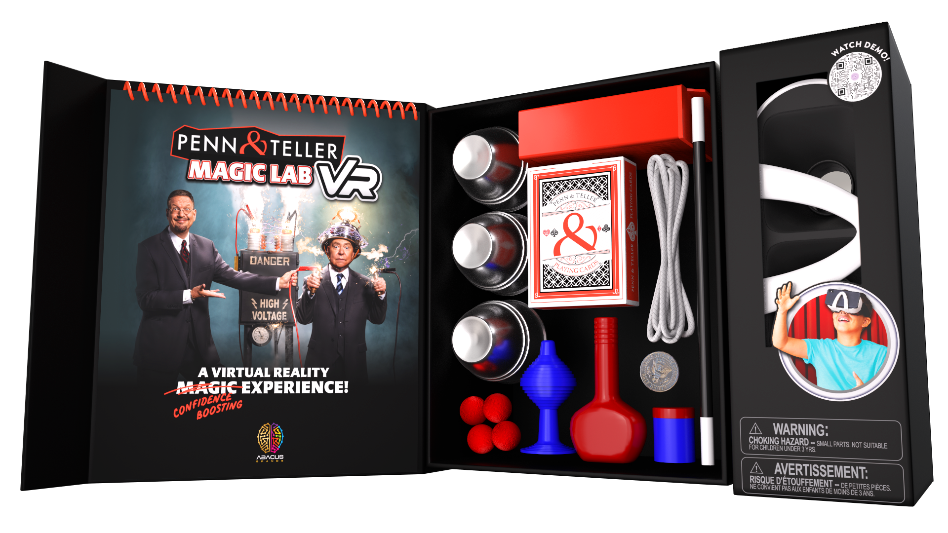 Abacus Brands - Penn & Teller's VR Magic Lab Experience - Magic Lab VR