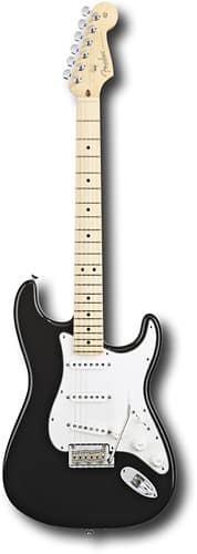 fender american standard stratocaster with maple fretboard