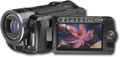 Angle Standard. Canon - VIXIA 3.3MP High-Definition Digital Camcorder - Black.