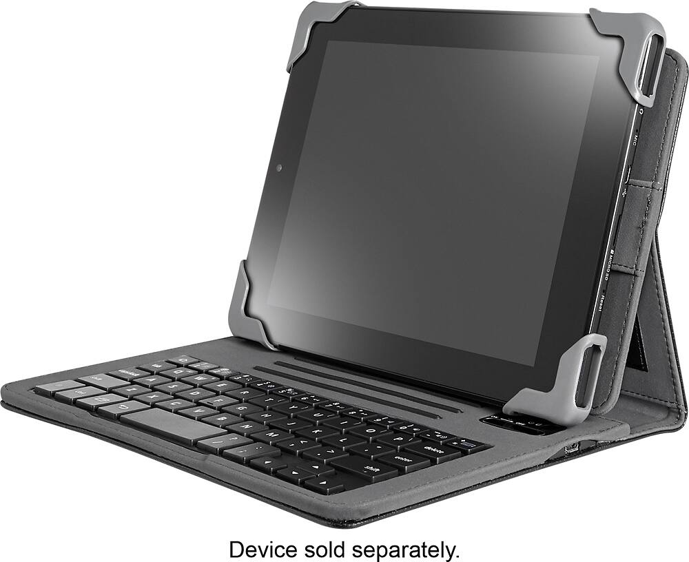 Customer Reviews Insignia™ Keyboard Case for Most 8" Tablets Black NS