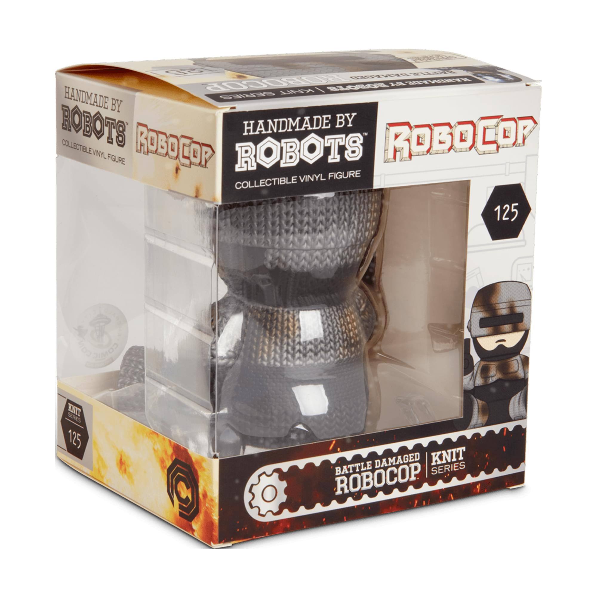 E5 EA WA BOROCOP 1 KAREA L ) EA HANDMADE CERIS BY ROBOTS HANDMADE BY COLLECTIBLE VINYL ROBOCOR ROBOTS ROBO COP FIGURE VINYL FIGURE COLLECTIBLE 125 e2 COMIC KNIT SERIES 125 DAMAGED KNIT BATTLE SERIES ROBOCOP