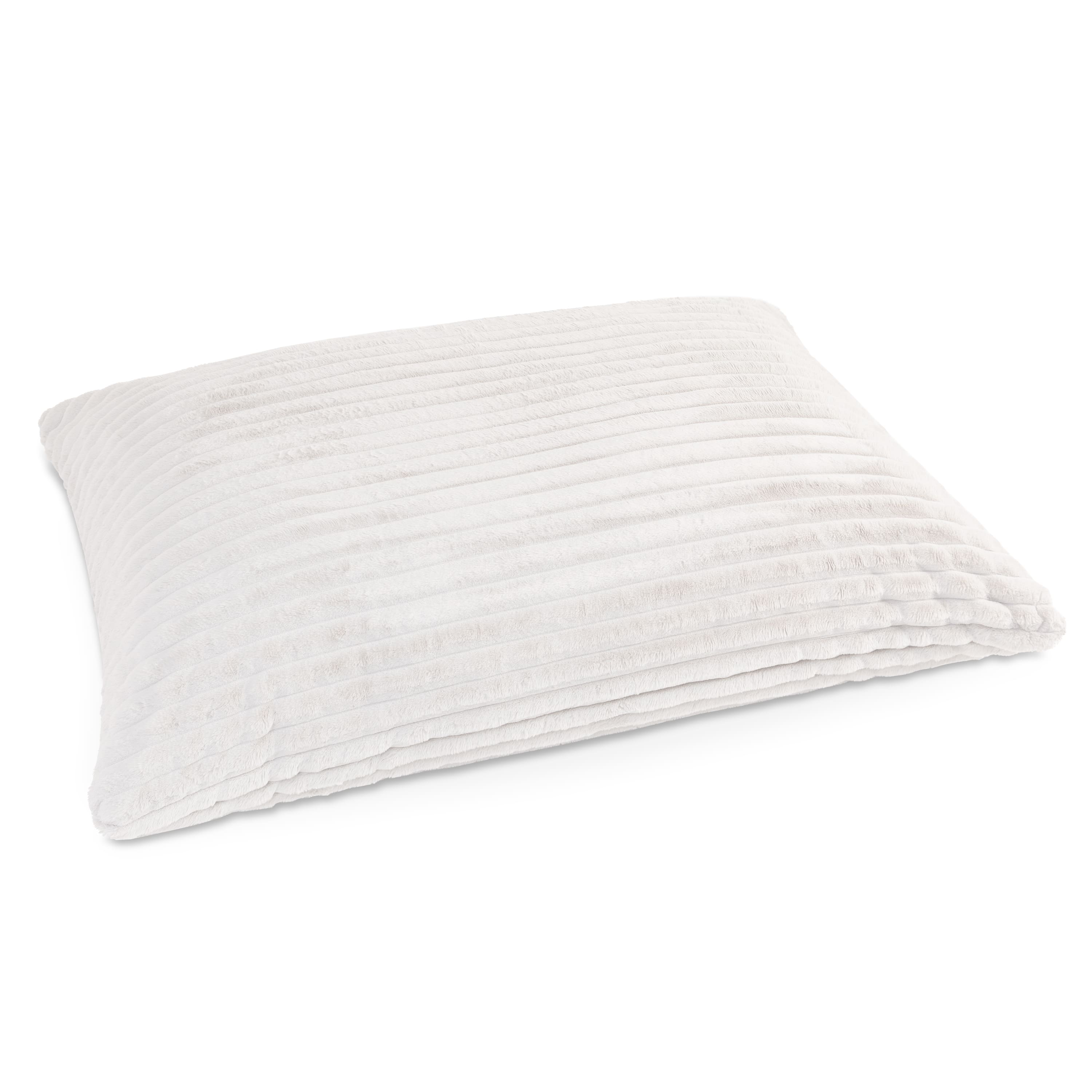 Jaxx - Pillow Saxx 5.5-Foot Faux Fur - Luxuriously Soft Bean Bag Floor Pillow and Lounger, Mondo Ivory - Faux Fur Ivory