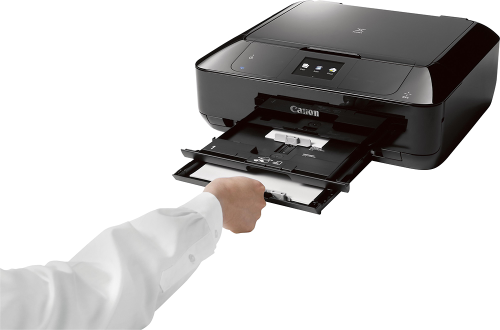 Impresora fotográfica a color con escáner y fotocopiadora, inalámbrica, de  la marca Canon Office Products (MG7520), Burnt orange