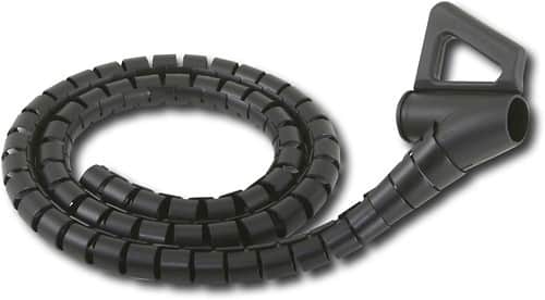 Front Standard. Monster - 8' Cable-It Cable Management Kit - Black.