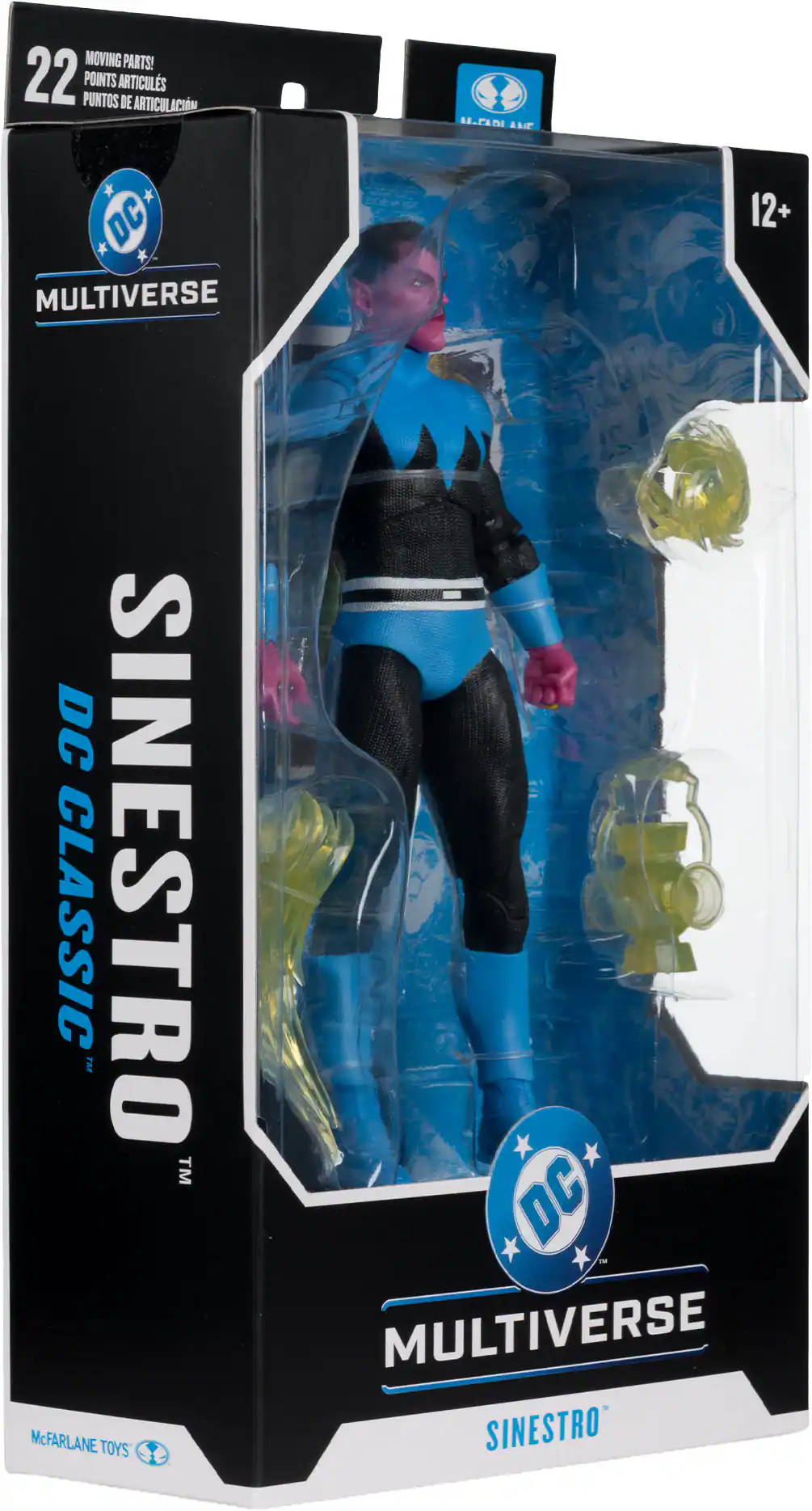 MOVING PARTS! 22 PUNTOS POINTS ARTICULS DE ARTICULACIÓN M-CADI AUC + DC 12+ MULTIVERSE DC CLASSIC TAF SINESTRO™ DC TH MULTIVERSE McFARLANE TOYS SINESTRO