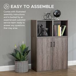 SUNJOY - Quub Cabinet Set(2×G115002100+1×G115002600) - Gray