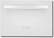Front Standard. KitchenAid - Architect II 24" Single Drawer Dishwasher - White.