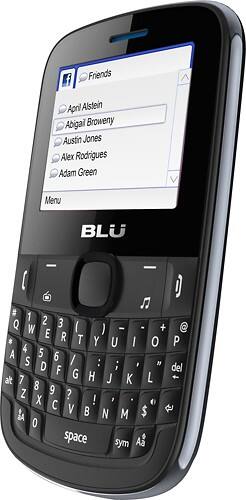 Angle Standard. Blu - Tattoo S Mobile Phone (Unlocked) - Gray.