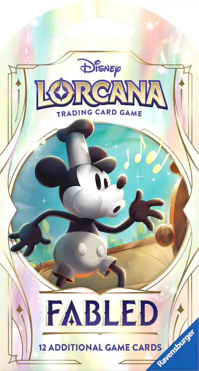 Disney - Lorcana Fabled Sleeved Booster - Styles May Vary Disney - Lorcana Fabled Sleeved Booster - Styles May Vary
