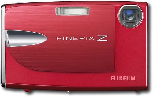 fujifilm camera red