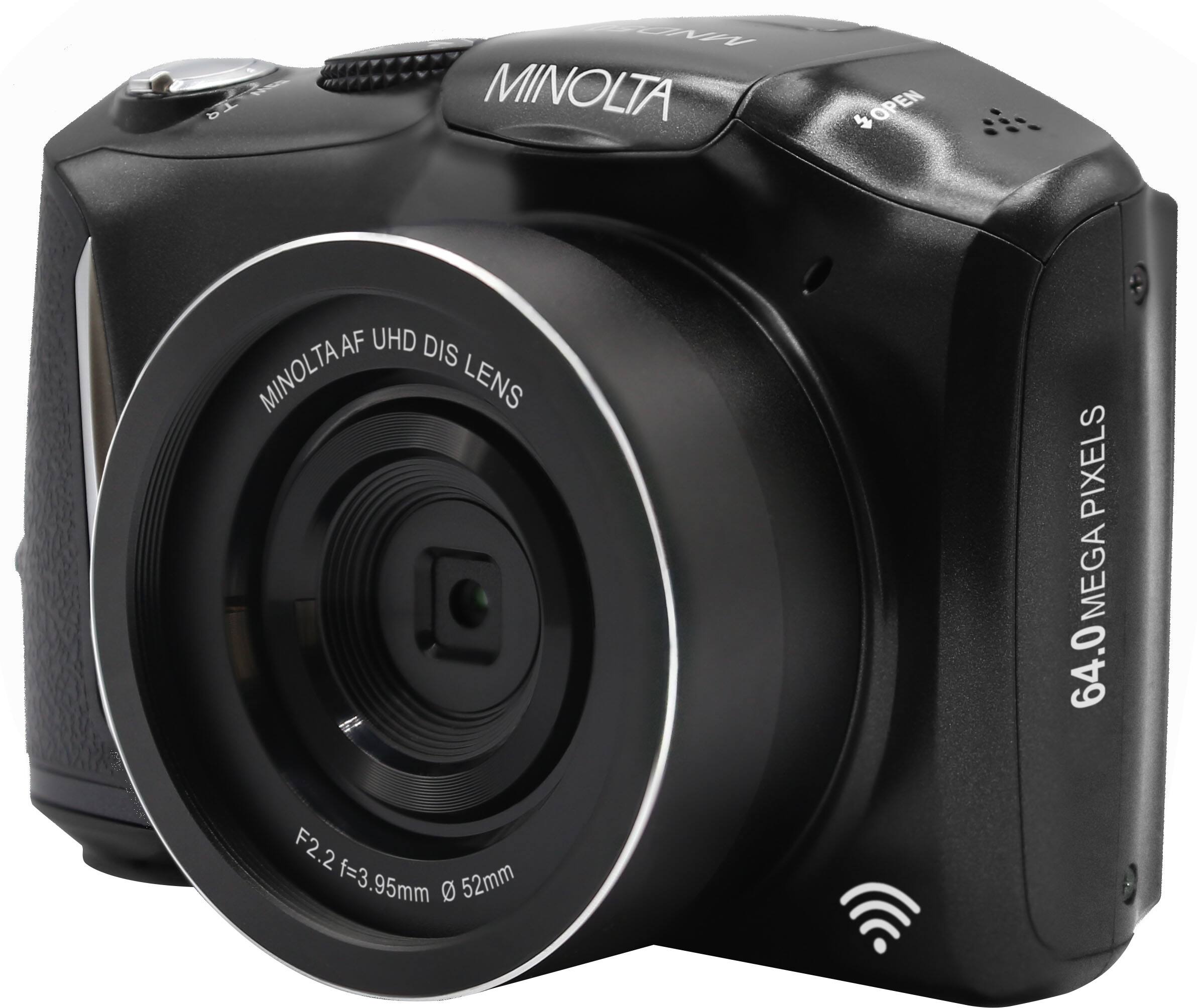 MINOLTA  
MINOLTA AF UHD DIS LENS  
F2.2 f=3.95mm Ø 52mm  
64.0 MEGA PIXELS