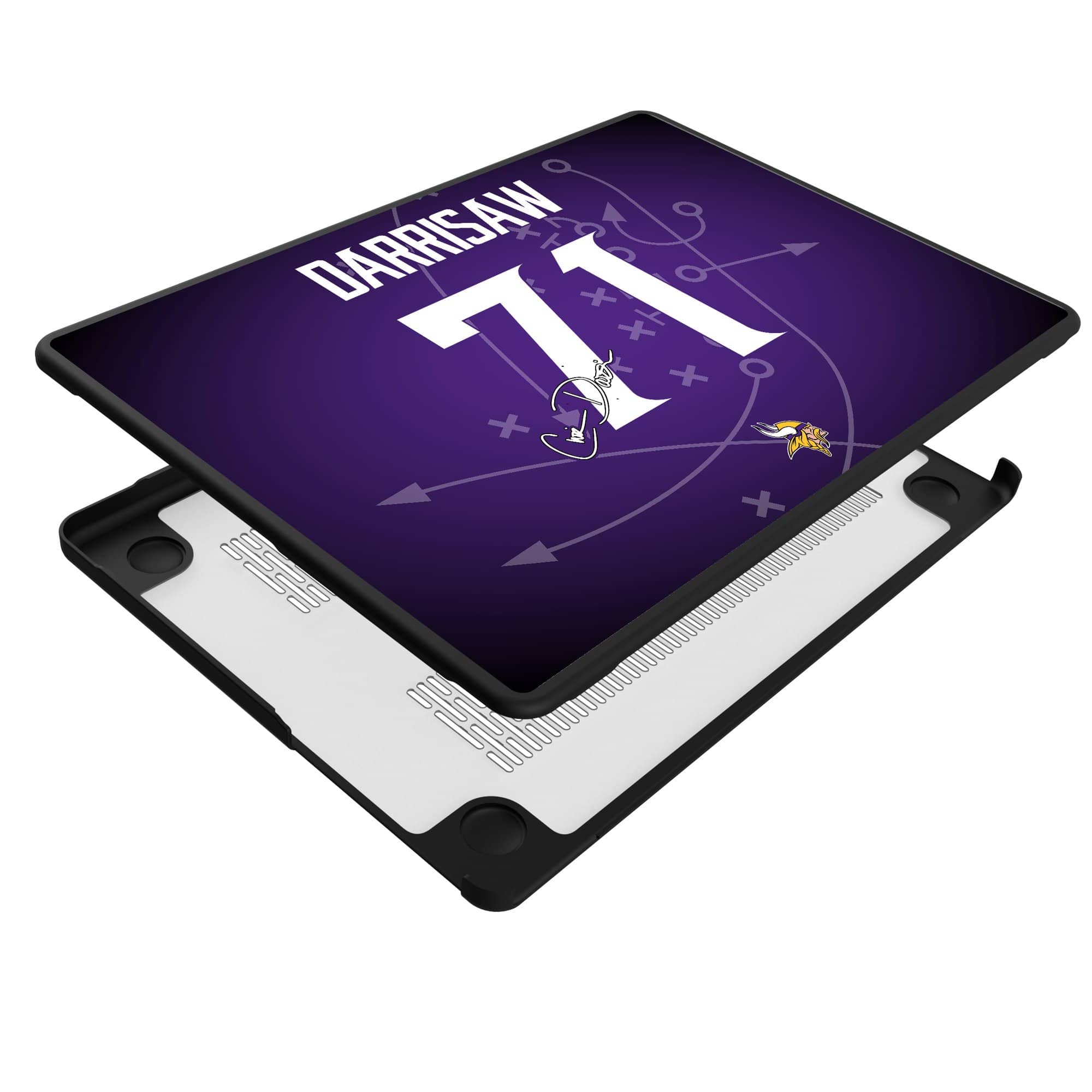 Keyscaper Christian Darrisaw Minnesota Vikings MacBook Case Air 15