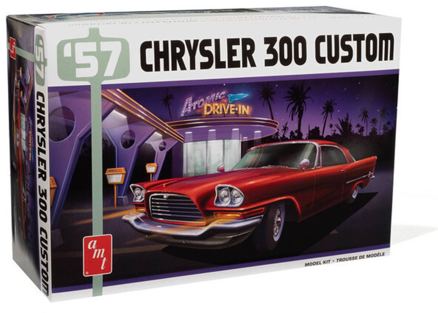 C57 '57 CHRYSLER 300 CUSTOM  
Aromic DRIVE-IN  
CHRYSLER 300 CUSTOM  
a m t  
MODEL KIT • TROUSSE DE MODÈLE