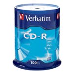 Front Zoom. Verbatim - 52x CD-R Discs (100-Pack).