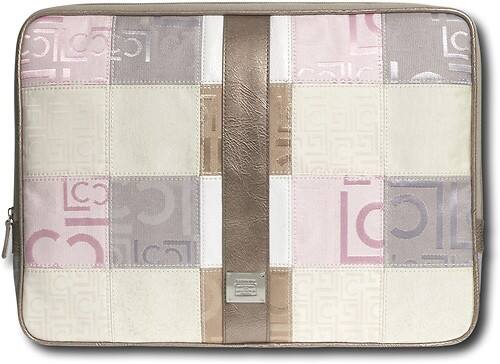 Front Standard. Liz Claiborne - Jacquard Laptop Sleeve - Multi.