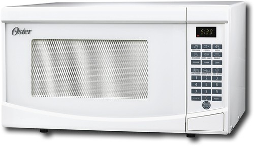 Oster OGB81101 1.1-Cubic Foot Digital Microwave Oven, White - Bed Bath &  Beyond - 15320680