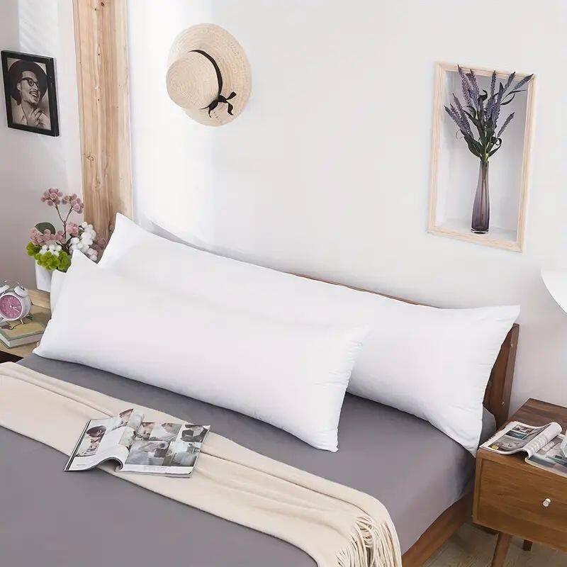 TinyHomie - Body Pillow 14x36Inch - White