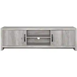Manhattan Lane - Marvelous driftwood tv console - Gray