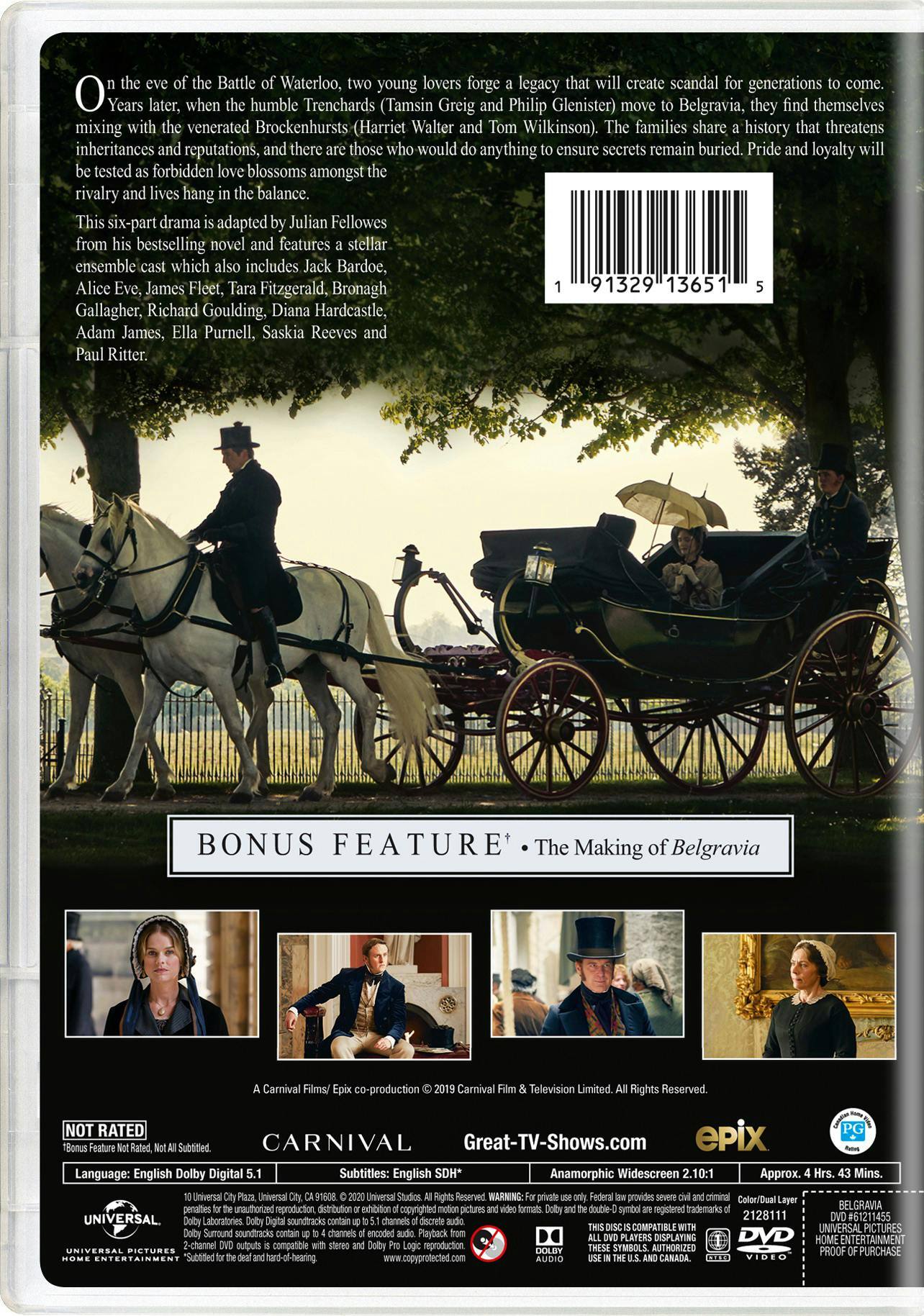 Angle. Belgravia: Season 1 [DVD].