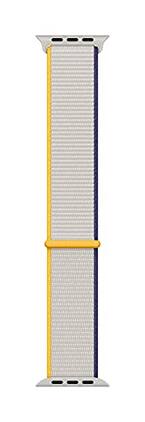 Apple - Watch Band - Sport Loop (40mm) - Sea Salt - Regular - Off-White