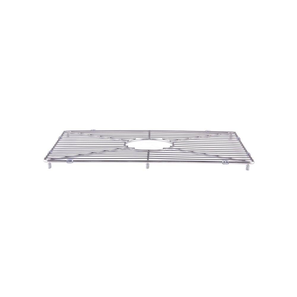 Alt View 1. Alfi - Stainless steel kitchen sink grid for AB2418SB, AB2418ARCH, AB2418UM - Gray.