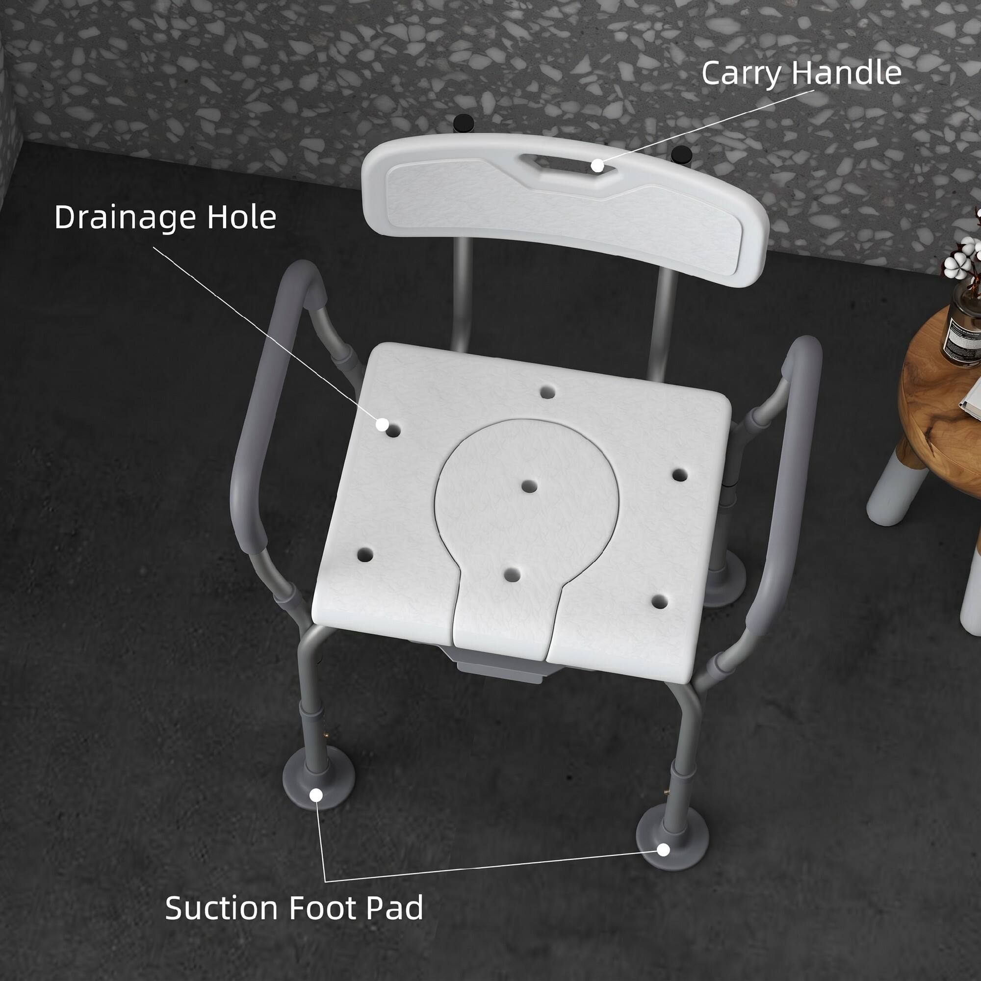 Carry Handle  
Drainage Hole  
Suction Foot Pad